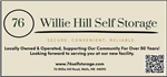 76 Willie Hill Storage