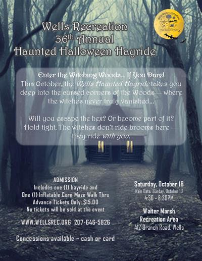 hayride flyer