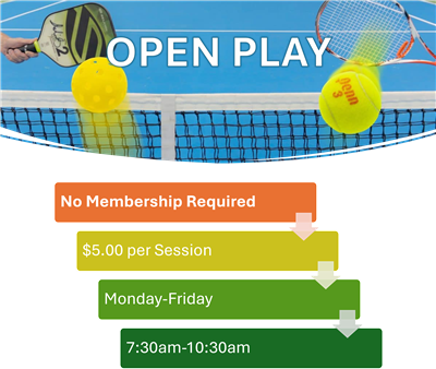Open Play Flyer